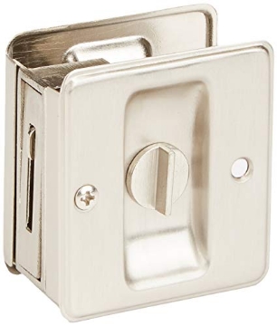 Picture of Ingersoll Rand SC991B-619 SCHLAGE LOCK CO SC991B-619 Sliding DR Lock, Satin Nickel (EA)