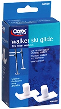 Picture of CAREX HEALTH BRANDS FGA80900 0000 Carex Health Brands Fga80900 White Walker Ski Glides (EA)