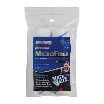 Picture of LINZER PRODUCTS CORP 4-MFR2JCT P Arroworthy 4-mfr2jct/p Barracuda Microfiber Paint Roller Cover, 4" (Pack of 12) (PK-12-EA)