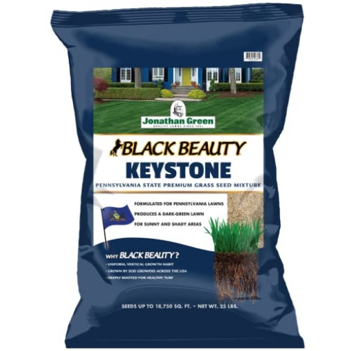 Picture of JONATHAN GREEN & SONS INC 10362 Jonathan Green (10362) Black Beauty Keystone PA Grass Seed (Made for Pennsylvania) - Cool Season Lawn Seed (25 lb) (EA)