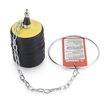 Picture of CHERNE 276348 Cherne 276348 3 in.- 4 in. Multi-Size Test-Ball Plug, Black (EA)