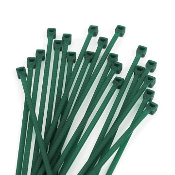 Picture of Home Plus+ LH-S-200-8-GN KINGLAKE GARDEN Green Zip Ties 100 Pack 8 Inch Green Nylon Tie Premium Plastic Cable Zip Ties for Indoor and Outdoor (8 inch) (EA)