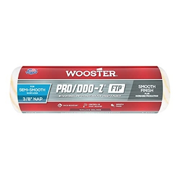 Picture of WOOSTER RR666-9 Wooster Brush RR666-9 Inch Pro Doo Z FTP Roller Cover, 3/8-Inch Nap (EA)