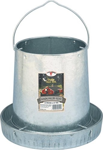 Picture of LITTLE GIANT LADDER SYSTEMS LLC 9112 Little Giant Farm & Ag 9112 12" Galvanized Hanging Feeder (PK-6-EA)