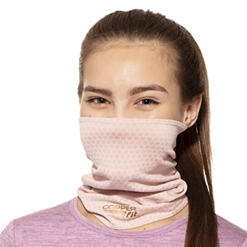 Picture of Idea Factory CFGWKPK Copper Fit Girls' Big Guardwell Face Cover and Neck Gaiter, Pink, Youth (EA)