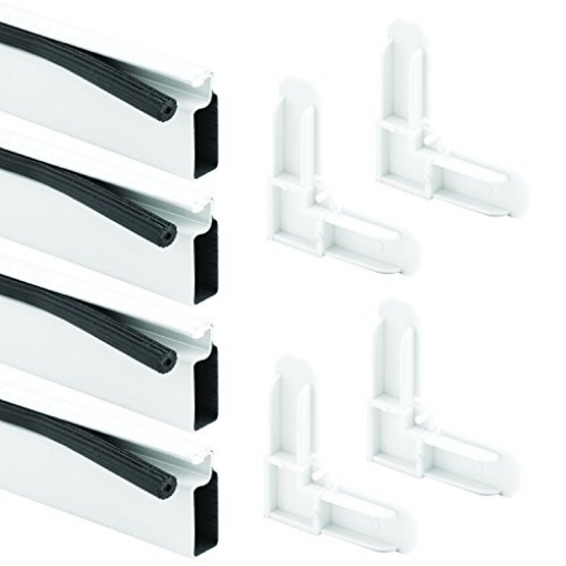 Picture of Prime PL7813 Prime-Line PL 7813 Aluminum Screen Frame Kit, 5/16 inch x 3/4 inch x 48 inch, White, Set of 1 (EA)