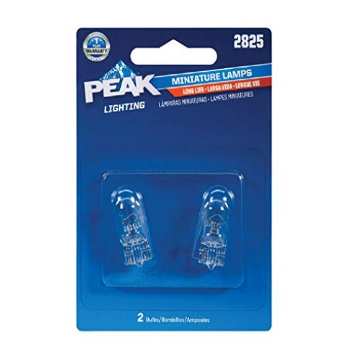 Picture of Peak Accessories 2825LL-BPP PEAK Miniature Automotive Bulb 2825 2 pk (EA)