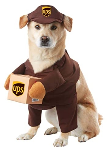 Picture of CALIFORNIA COSTUMES CC20151MD UPS Pal, Dog Costume, Medium (EA)