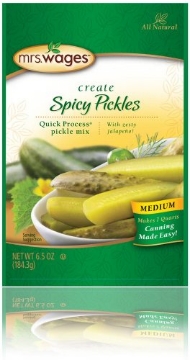 Picture of MRS. WAGES W658-J7425 Precision Foods Mrs Wages Medium Spicy Pickle Mix (PK-12-EA)