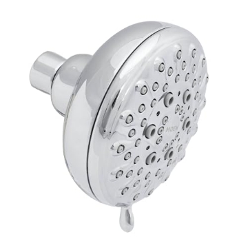 Picture of Mueller 23045 Moen 23045 Banbury 4-Inch 5-Function Showerhead, Chrome (EA)