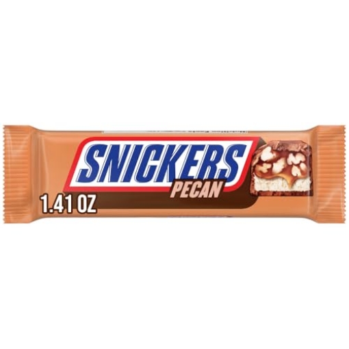 Picture of MARS MMM59550 SNICKERS Pecan Milk Chocolate Candy, 1.41 Oz Bar (PK-24-EA)