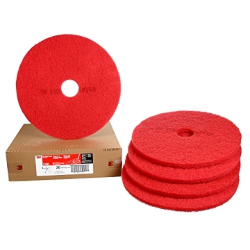 Picture of 3M 5100 3M Red Buffer Pad 5100, 17 in, 5/Case (CT-5-EA)