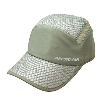 Picture of ARCTIC AIR ACAP-CD6 Ontel Arctic Air Hat, Evaporative Cooling Headwear with UV Protection, Beige, One Size (EA)