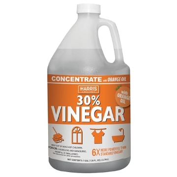Picture of Harris Engineering ORG30-128 Harris Mandarin Orange Scent Concentrated All Purpose Cleaning Vinegar Liquid 128 oz (PK-4-EA)
