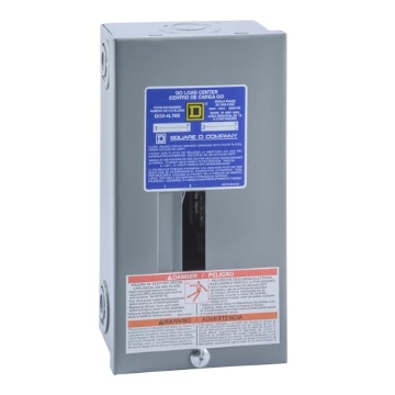 Picture of Square D QO24L70SCP Square D - QO24L70SCP QO 70-Amp 2-Space 4-Circuit Indoor Main Lugs Load Center with Surface Mount Cover (EA)