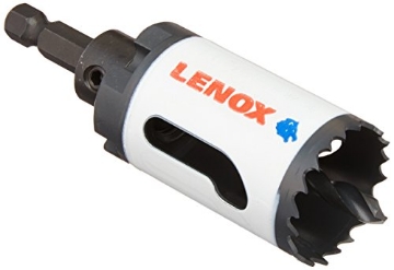 Picture of Lenox Tools 1772727 LENOX Tools Hole Saw, Bi-Metal, Speed Slot, Arbored, 1-3/8-Inch (1772727) (EA)