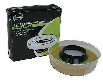 Picture of DANCO INC 0000040619 Danco 40619 Toilet Bowl Wax Ring with Sleeve , Brown (EA)