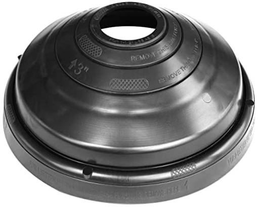 Picture of IPS 81721 Water-Tite 81721 Multi-Size 4N1 Rain Collar for 1-1/4", 1-1/2", 2" or 3" Vent Pipe (RC41) (EA)