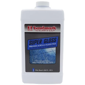 Picture of LUNDMARK WAX CO 3202F32-6 Lundmark Super Gloss Acrylic, Extra Heavy-Duty Hard Finish Floor Wax, 32-Ounce, 3202F32-6, Clear, (LUN-3202F32-6) (EA)