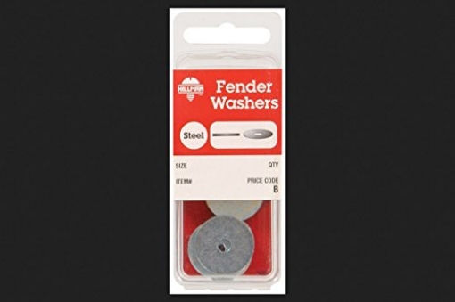 Picture of HILLMAN 966813 Hillman Zinc-Plated Steel 1/4 in. Fender Washer 6 pk (PK-10-EA)