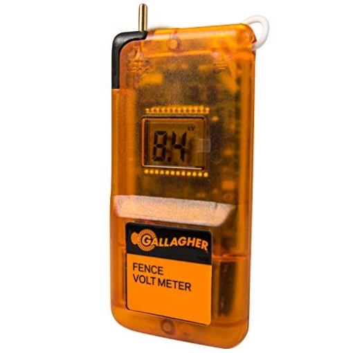 Picture of GALLAGHER G503014 Gallagher Digital Volt Meter | Electric Fence Voltage Reader to Test, Trace & Diagnose Shorts and Faults |Auto Turn-On Indication | Easy Installation | Tough and Water Resistant (EA)
