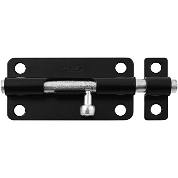 Picture of National/Spectrum Brands N151-621 National Hardware N151-621 V834 Barrel Bolt in Black,4 Inch (EA)