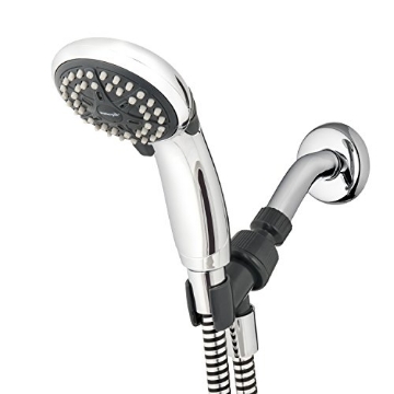 Picture of Waterpik VBE-453 Waterpik Handheld Shower Head Eco Flow Low Flow Water Saving Shower 1.6 GPM, 4 Spray Modes, DIY Easy Installation, Chrome Finish, VBE-453 (EA)