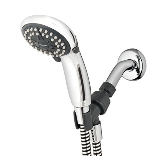 Picture of Waterpik VBE-453 Waterpik Handheld Shower Head Eco Flow Low Flow Water Saving Shower 1.6 GPM, 4 Spray Modes, DIY Easy Installation, Chrome Finish, VBE-453 (EA)