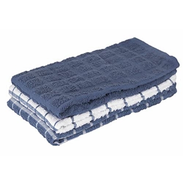 Picture of RITZ 82424 Ritz Federal Blue Cotton Kitchen Towel 3 pk (PK-3-EA)