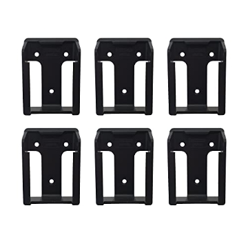Picture of METALMARK INDUSTRIAL INC BM-CM20-BLK-6 StealthMounts Battery Holder Compatible with Craftsman 20V (6 Pack) - Black | StealthMounts Battery Mounts | Made in The UK (EA)