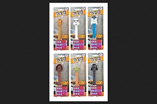 Picture of PEZ CANDY CO. 079820 PEZ Star Wars Assorted Fruit Flavors Candy and Dispenser 0.87 oz. (PK-12-EA)