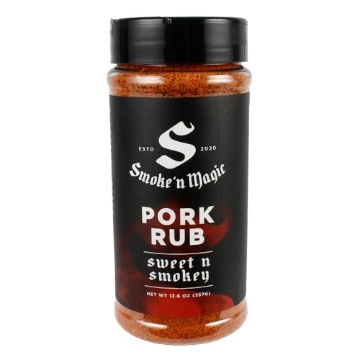 Picture of SMOKE N MAGIC OW29105 SMOKE 'N MAGIC - Sweet N Smokey Pork Rub - 12.6 oz (EA)