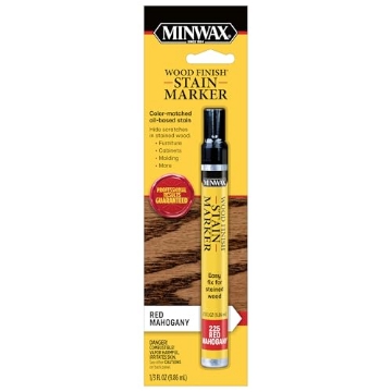 Picture of Minwax 63484 Minwax 63484000 Wood Finish Stain Marker for Touch Ups, Red Mahogany (EA)