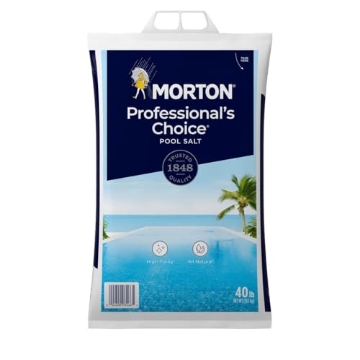 Picture of MORTON SALT INC F124670000G MORTON SALT F134660000 Pro Pool Salt, 40 lb (EA)