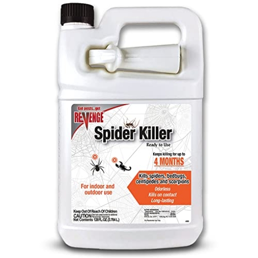 Picture of BONIDE PRODUCT 4686 Bonide Revenge Spider Killer, 128 oz Ready-to-Use Spray, Long Lasting Odorless for Formula for Indoors and Outdoors (EA)