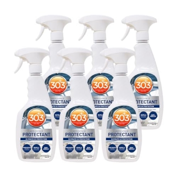 Picture of 303 Products 30306 303 Marine Aerospace Protectant – UV Protection – Repels Dust, Dirt, & Staining – Smooth Matte Finish – Restores Like-New Appearance – 32 Fl. Oz. (30306-6PK) (PK-6-EA)