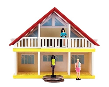 Picture of WORLD'S SMALLEST 5011M Worlds Smallest Barbie Malibu Dreamhouse (EA)