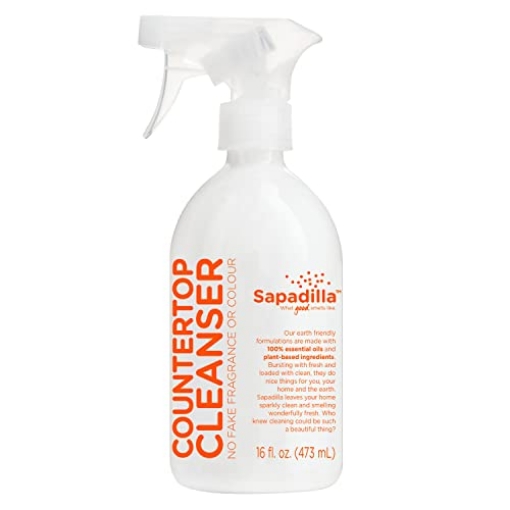 Picture of SAPADILLA 1812505 Sapadilla Grapefruit + Bergamot Biodegradable Countertop Cleanser Spray, 16 Ounce, (Pack of 1) (PK-6-EA)