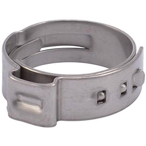 Picture of Shark Industries Ltd UC955CP25Z Sharkbite 25-Pack 3/4-in Dia Stainless Steel PEX Pinch Clamp Crimp Fitting (EA)