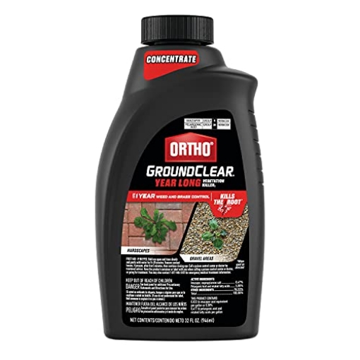 Picture of THE SCOTTS MIRACLE-GRO COMPANY 0433315 Ortho GroundClear Year Long Vegetation Killer1, Concentrate, Kills Tough Weeds and Prevents Re-Growth Up to 1 Year, 32 oz. (EA)