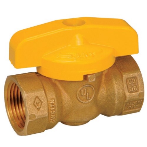 Picture of HOMEWERKS VGV1SOB3 Mueller Brass Threaded Gas Ball Valve (EA)