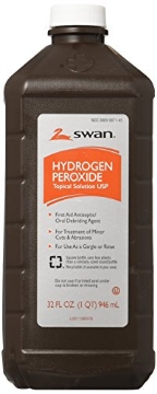 Picture of Swan 1000035170 Hydrogen Peroxide Topical Solution 32 Fl Oz. (1qt) 946 Ml (PK-12-EA)