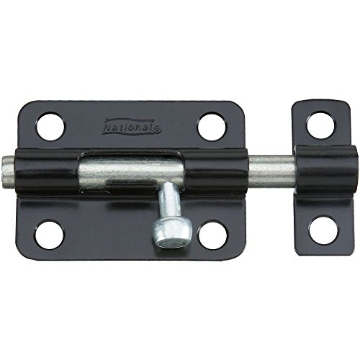 Picture of National/Spectrum Brands N151-522 National Hardware N151-522 V834 Barrel Bolt in Black,3 Inch (EA)