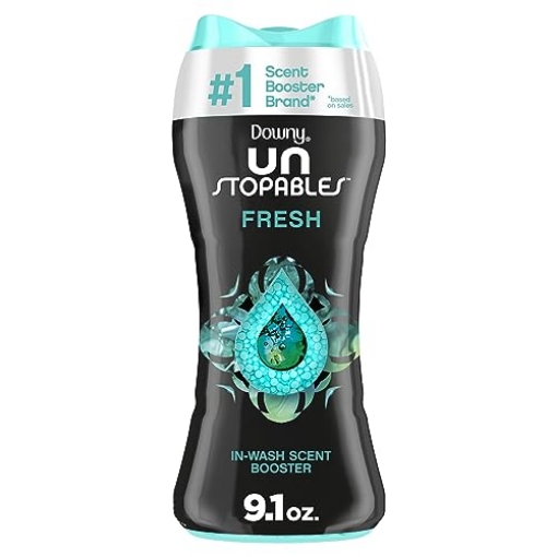 Picture of Downy 80730051 Downy Unstopables In-Wash Laundry Scent Booster Beads, Fresh, 9.1 oz (PK-4-EA)