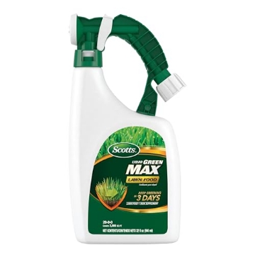 Picture of THE SCOTTS MIRACLE-GRO COMPANY 3300910 Scotts Liquid Green Max Lawn Food: 2,000 sq. ft., 2-in-1 Fertilizer and Iron Supplement, Use on Any Grass Type, 32 oz. (EA)