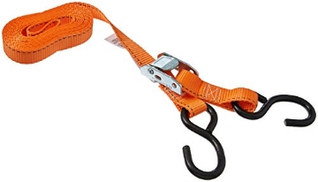 Picture of Keeper 05110 Keeper – 1” x 10’ Heavy Duty Cam Buckle Tie-Down with S Hooks - 400 lbs. Working Load Limit and 1,200 lbs Break Strength (EA)