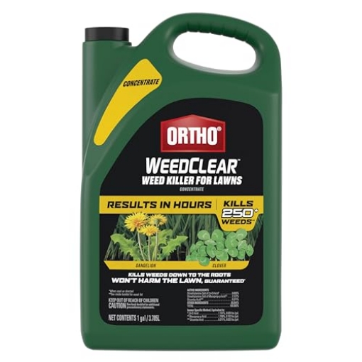 Picture of THE SCOTTS MIRACLE-GRO COMPANY 0204810 Ortho WeedClear Weed Killer for Lawns Concentrate, Kills Dandelion and Clover, 1 gal. (EA)