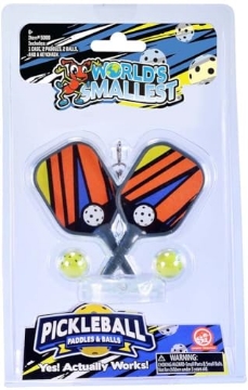 Picture of WORLDS SMALLEST 5008 World's Smallest Pickleball Paddles & Balls (EA)