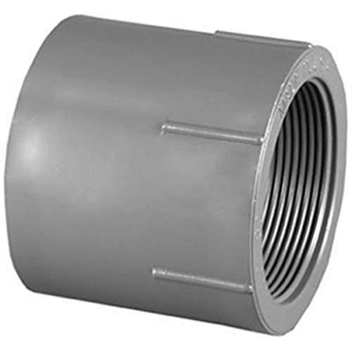Picture of CHARLOTTE PIPE PVC 08101 1800 CHARLOTTE PIPE & FOUNDRY PVC 08101 1800HA 1-1/2" SCH80 FPT Adapter (EA)