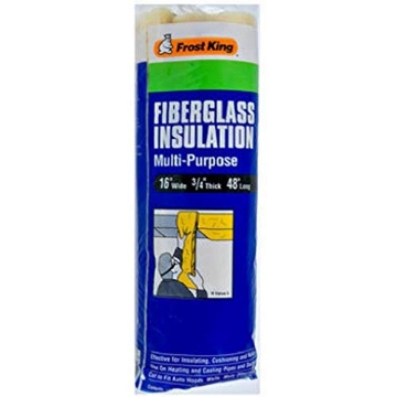 Picture of FROST CUTLERY CO SP1/12 Frost King SP1 Multi-Purpose Fiberglass Insulation Roll, 16" W x 3/4" T x 48" L (EA)